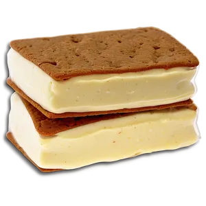 Spicy Gingerbread Ice Cream Sandwich Png Qcx PNG Image