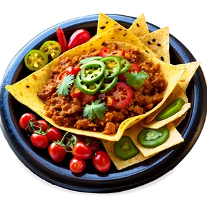 Spicy Nacho Platter Png Gue PNG Image