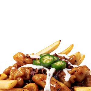 Spicy Poutine With Jalapenos Png 06252024 PNG Image