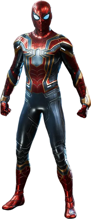 Spider Man_ Advanced_ Suit.png PNG Image