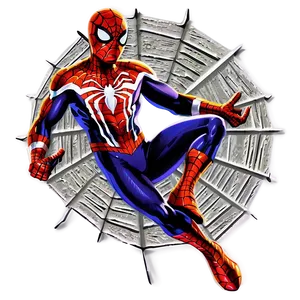 Spider Man Web Graphic Png 81 PNG Image