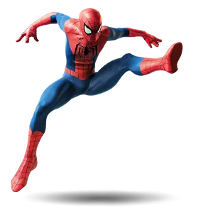 Spiderman Action Pose Transparent Png 05262024 PNG Image