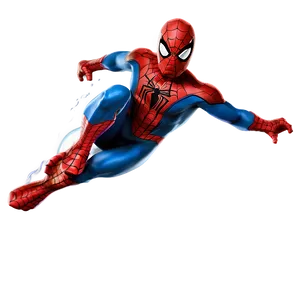 Spiderman Jumping Transparent Png Phk70 PNG Image