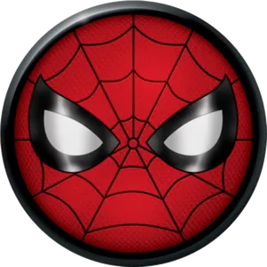 Spiderman Mask Icon PNG Image