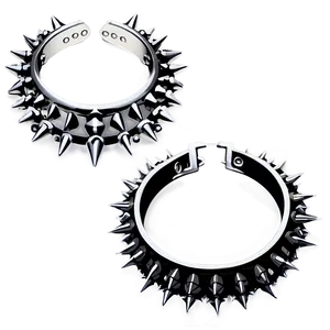 Spiked Collar Accessory Png Qrx40 PNG Image