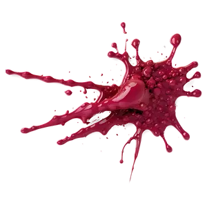 Splattered Red Ink Png Rma PNG Image