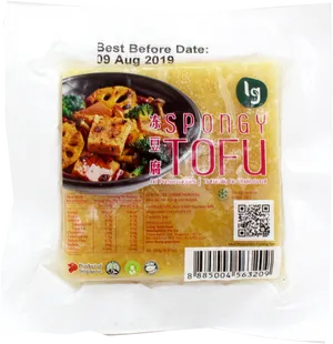 Spongy Tofu Package2019 PNG Image