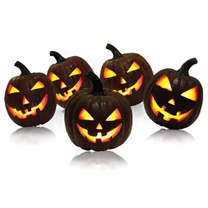 Spooky Jack-o'-lantern PNG Lch95 PNG