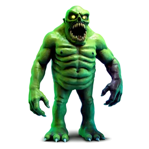 Spooky Monster Figure Png Sxv84 PNG Image