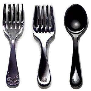 Spoon And Fork For Eating Png 06292024 PNG Image