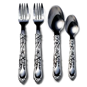 Spoon And Fork For Eating Png 86 PNG Image