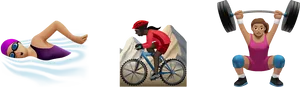 Sports Emojis Compilation PNG Image