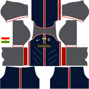 Sports Kit Template Design PNG Image