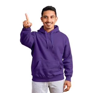 Sporty Purple Hoodie Representation Png Nyi55 PNG Image