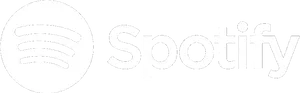 Spotify Logo Blackand White PNG Image