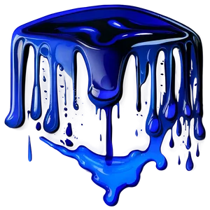 Spray Paint Drip C PNG Image