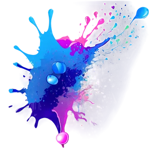 Spray Paint Splatter Art Png Jsk PNG Image