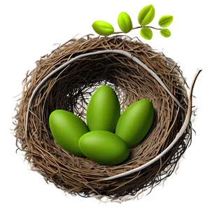 Spring Bird Nest Png 48 PNG Image