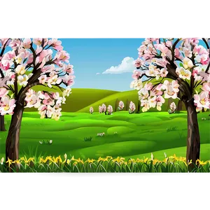 Spring Landscape Png 44 PNG Image