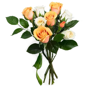 Spring Roses Bouquet Png 22 PNG Image