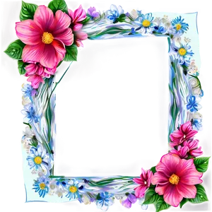 Spring Wedding Frame Png Ihj PNG Image