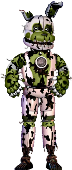 Springtrap F N A F Character PNG Image