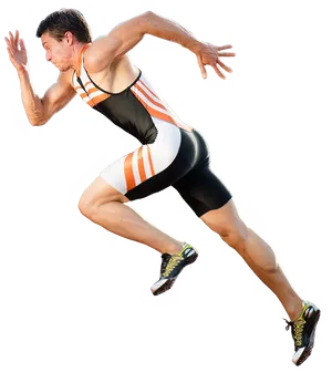 Sprinter In Action.png PNG Image