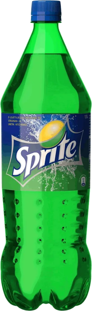 Sprite Bottle1.5 L Transparent Background PNG Image