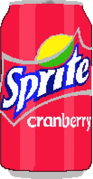 Sprite Cranberry Can Pixel Art PNG Image