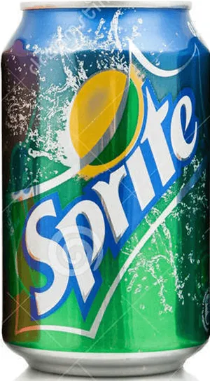 Sprite Soda Can Design PNG Image