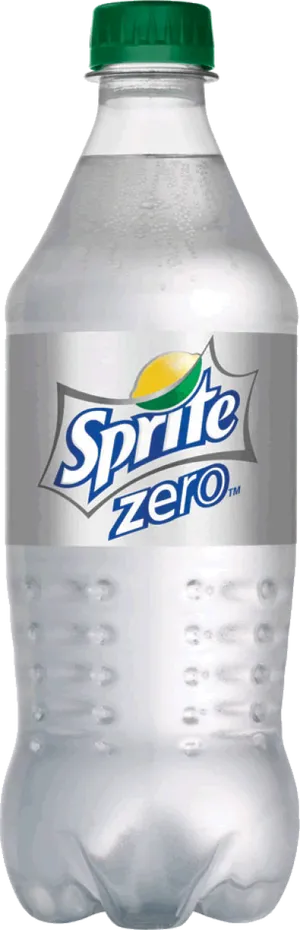 Sprite Zero Bottle Transparent Background PNG Image