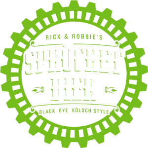 Sprocket Bier Label Graphic PNG Image