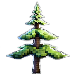 Spruce Tree Minecraft Design Png 34 PNG Image