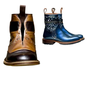 Spurs And Boots Combo Png 06252024 PNG Image