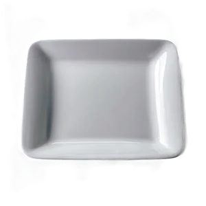 Square White Plate Png 71 PNG Image