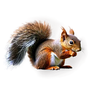 Squirrel Tail Png Pys45 PNG Image