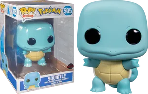 Squirtle Funko Pop Vinyl Figure PNG Image