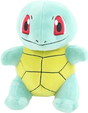 Squirtle Plush Toy PNG Image