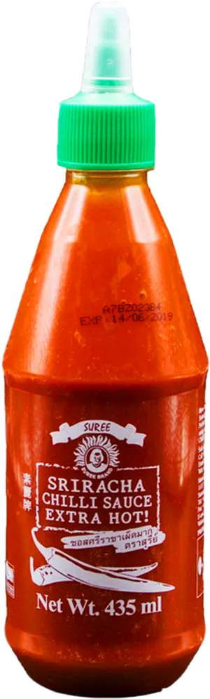 Sriracha Chilli Sauce Extra Hot PNG Image