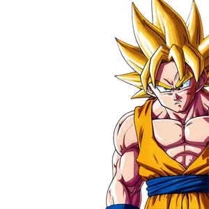 Ssj3 Goku's Intense Expression Png 66 PNG Image