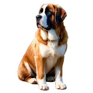 St Bernard Dog Png Njk PNG Image