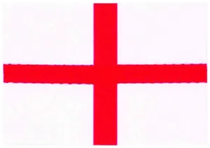 St Georges Cross Flag PNG Image