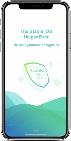 Stablei O S Helper App Promotion PNG