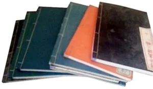 Stacked Notebooks Variety PNG Image