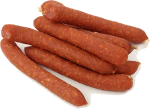 Stacked Smoked Sausages.png PNG Image