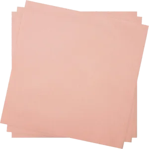 Stackof Pink Napkins PNG Image