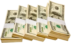 Stackof U S Dollars PNG Image