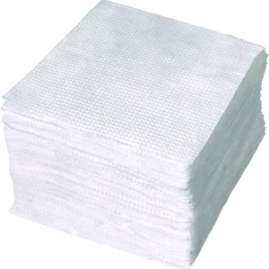 Stackof White Paper Napkins PNG Image