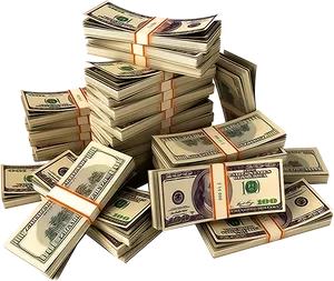 Stacksof U S Dollars PNG Image