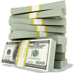 Stacksof U S Dollars PNG Image